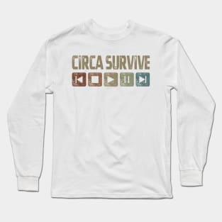 Circa Survive Control Button Long Sleeve T-Shirt